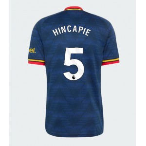 Arsenal Piero Hincapie #5 Jalkapallovaatteet Vieraspaita 2026-27 Lyhythihainen